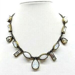 ✨ Silpada KR Necklace with Swarovski & Moonstone